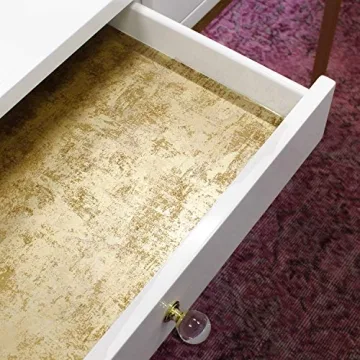 Tempaper Metallic Gold Leaf Peel and Stick Wallpaper