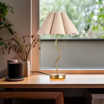 KUNJOULAM Modern Desk Lamp for Home Office Decor