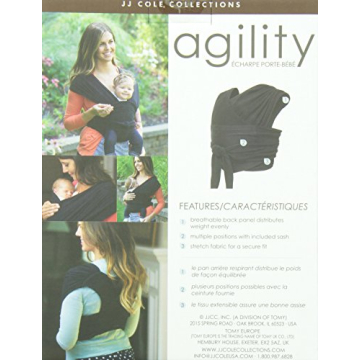JJ Cole Agility Stretch Carrier Comfort for Parents