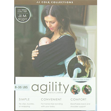 JJ Cole Agility Stretch Carrier Comfort for Parents