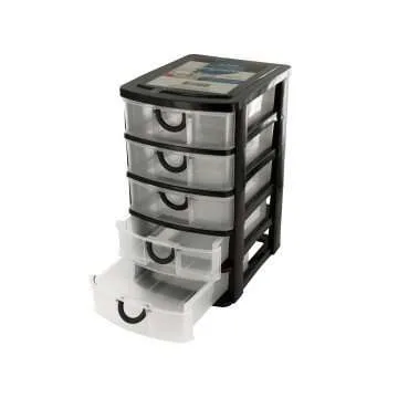 Kole Imports OL429 5 Drawer Desktop Storage Organizer for Home & Office