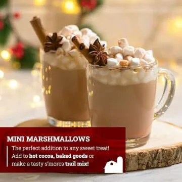 Hoosier Hill Farm Mini Dehydrated Marshmallows 1LB Pack