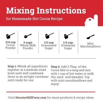 Hoosier Hill Farm Mini Dehydrated Marshmallows, 1LB (Pack of 1)