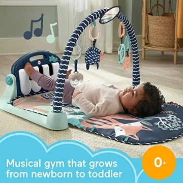 Fisher-Price Kick & Play Piano Gym - Engaging Baby Playmat
