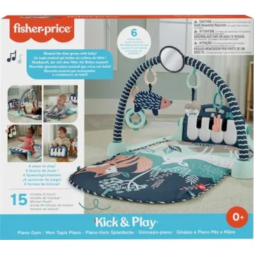 Fisher-Price Kick & Play Piano Gym - Engaging Baby Playmat