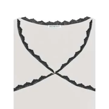 Stylish REORIA Lace Long Sleeve Shirt for Women