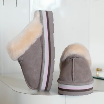 BEARPAW Women's Retro Loki Slippers for Ultimate Comfort
