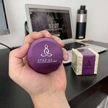 Hand Therapy Stress Ball for Anxiety Relief and Strengthening