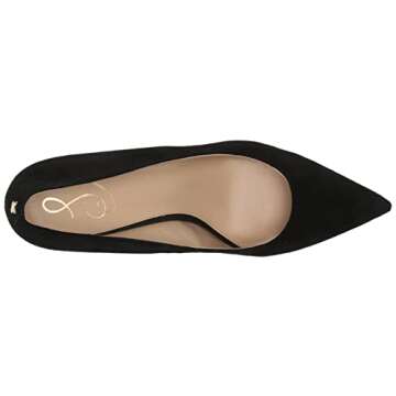 Sam Edelman Vienna Pump Black Suede 7.5 Medium