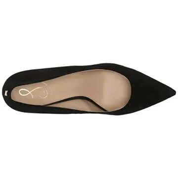 Sam Edelman Vienna Pump Black Suede 7.5 Medium