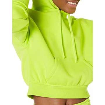 Amazon Essentials Women's Cropped Hoodie - Eco-Friendly & Stylish