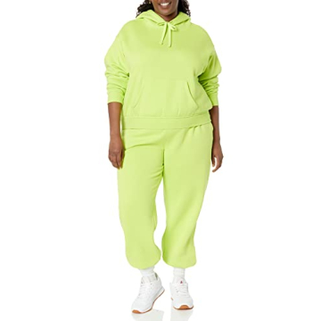 Amazon Essentials Women's Cropped Hoodie - Eco-Friendly & Stylish