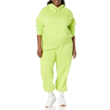 Amazon Essentials Women's Cropped Hoodie - Eco-Friendly & Stylish