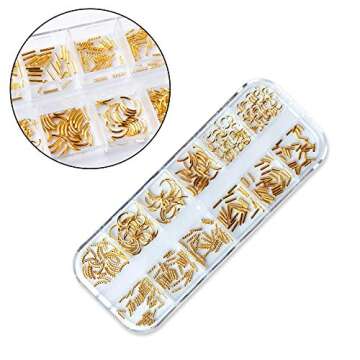 SILPECWEE 1200Pcs Nail Art Set for Stunning Manicures