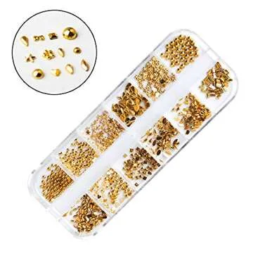 SILPECWEE 1200Pcs Nail Art Set for Stunning Manicures