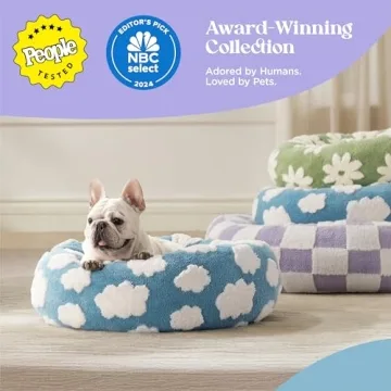 Lesure Donut Small Dog Bed 23 inches Ultimate Comfort