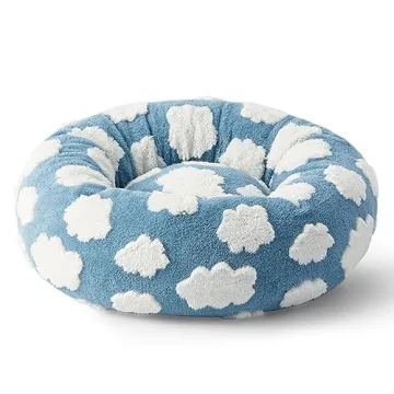 Lesure Donut Small Dog Bed 23 inches Ultimate Comfort