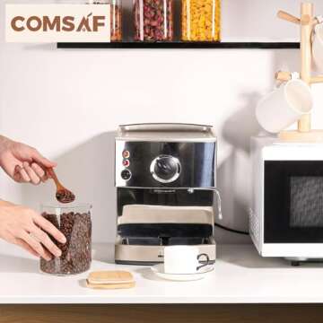 ComSaf Glass Storage Containers with Airtight Lids