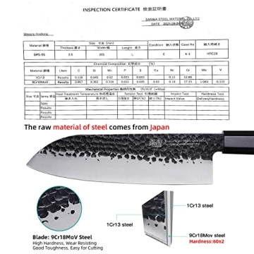 Findking Dynasty Series Santoku Knife for All Chefs