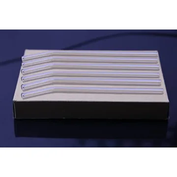 Durable 12PCS Clear Glass Straws for Every Drink