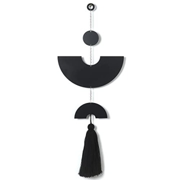 Stylish IOWER Black Metal Wall Decor for Modern Homes