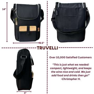 Truvelli Insulated Wine Tote - The Perfect Travel Companion