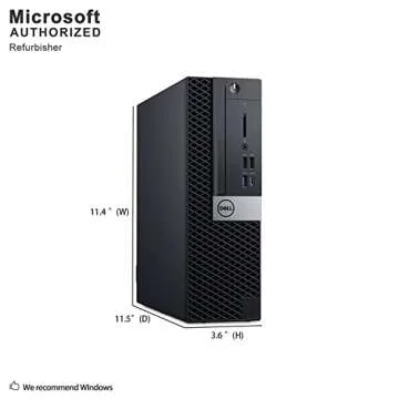 Dell OptiPlex 7050 SFF Intel i5 Desktop with SSD Performance
