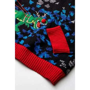 Blizzard Bay Trex Space Sleigh Sweater for Holiday Fun