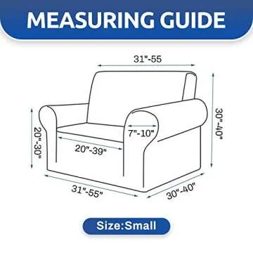 KEKUOU Stretch Sofa Cover for Stylish Home Protection