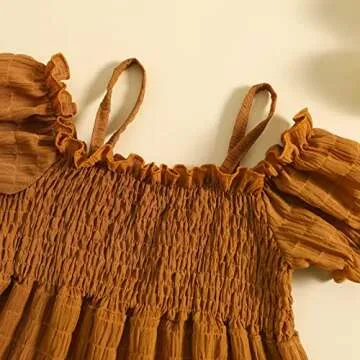 BemeyourBBs Toddler Summer Beach Dress for Girls 2-3T