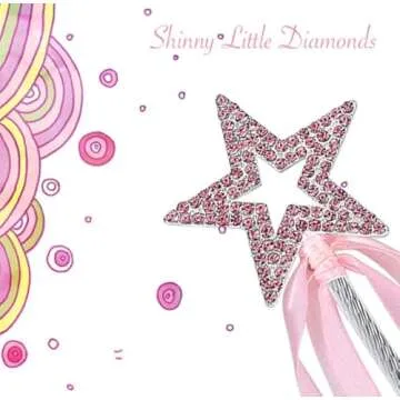 Enchanting Metal Star Fairy Wand for Kids' Imaginative Play