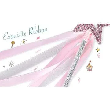 Enchanting Metal Star Fairy Wand for Kids' Imaginative Play