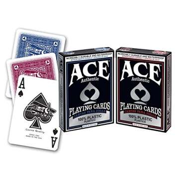 Rio ACE Plastic Playing Cards - Fun for All Ages