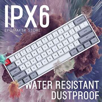 EPOMAKER SK61 61 Keys HOT SWAPPABLE Mechanical Gaming Keyboard