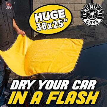 Chemical Guys HOL_128 Car Cleaning Kit, with Car Wash Soap, Car Wash Bucket and 16oz Car Care Cleaning (8 items)