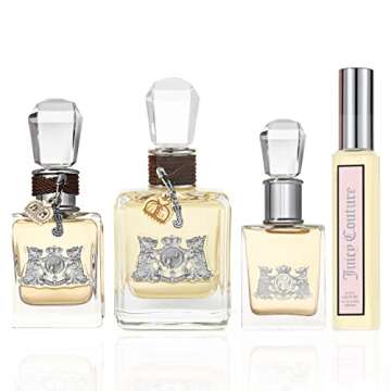 Juicy Couture 4 Piece Fragrance Gift Set, Perfume for Women