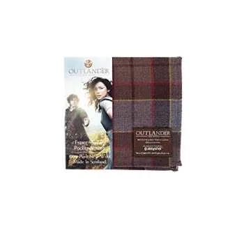 AbbyShot Outlander Fraser Tartan Pocket Square