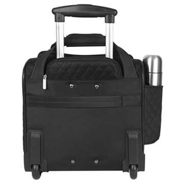 Travelon Wheeled Underseat Carry-on With Back-Up Bag