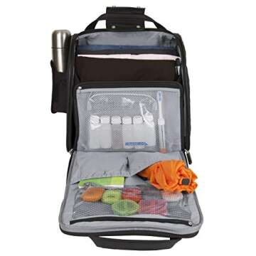 Travelon Wheeled Underseat Carry-on With Back-Up Bag