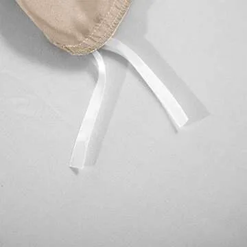 AiMay 3 Piece Satin Duvet Cover Set Bedding Sets (No Comforter Include) Luxury Rich Silk Silky Super Soft Solid Color Reversible Stain-Resistant Wrinkle Free (King, Taupe)