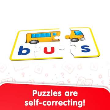 Educational Junior Learning CVC Puzzles for Kids