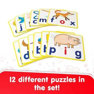 Educational Junior Learning CVC Puzzles for Kids