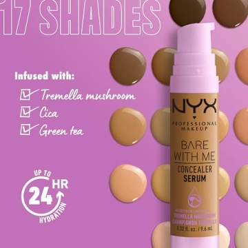 NYX Bare With Me Concealer Serum - 24HR Hydrating Coverage