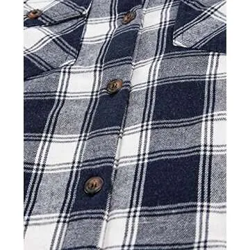 ThCreasa Women’s Sherpa Lined Flannel Jacket - Cozy Stylish Wear