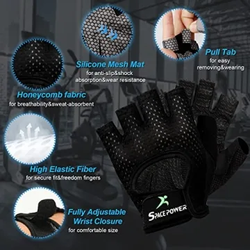 spacepower Workout Gloves for All Fitness Enthusiasts