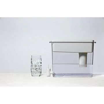 Brita XL Water Filter Dispenser for Tap and Drinking Water with 1 Standard Filter, Lasts 2 Months, 18-Cup Capacity, BPA Free, Grey