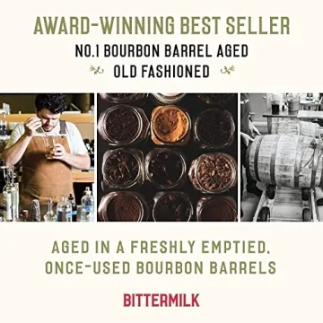 Bittermilk No.1 Bourbon Barrel Aged Mixer for Perfect Cocktails