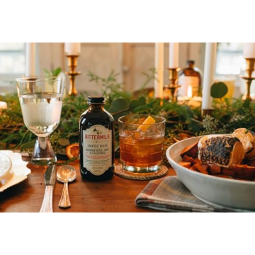 Bittermilk No.1 Bourbon Barrel Aged Mixer for Perfect Cocktails