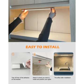 Rechargeable Egouhome Wireless Motion Sensor Lighting