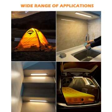 Rechargeable Egouhome Wireless Motion Sensor Lighting